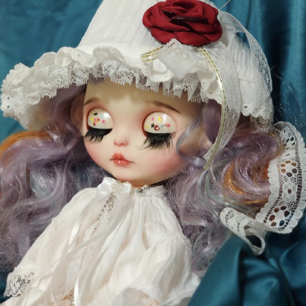 Neo Blyth Lutka NBL 1/6 BJD Meri blyth,velike oči lutka ličila z lasuljo Mat obraz klasične ličila lutka 7.30.14