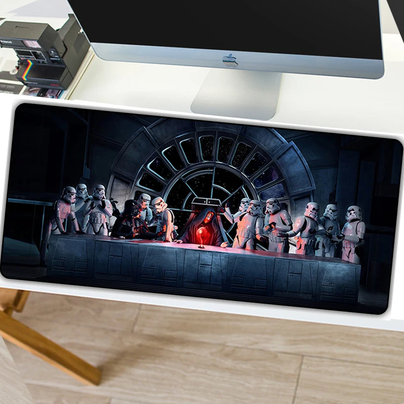 SOVAWIN 800mm*300 mm Star Wars Podloge za Miško XL Mousepad Naravnih Rubbe Non-slip Gaming Mouse Pad Mat Zaklepanje Rob za PC Namizje