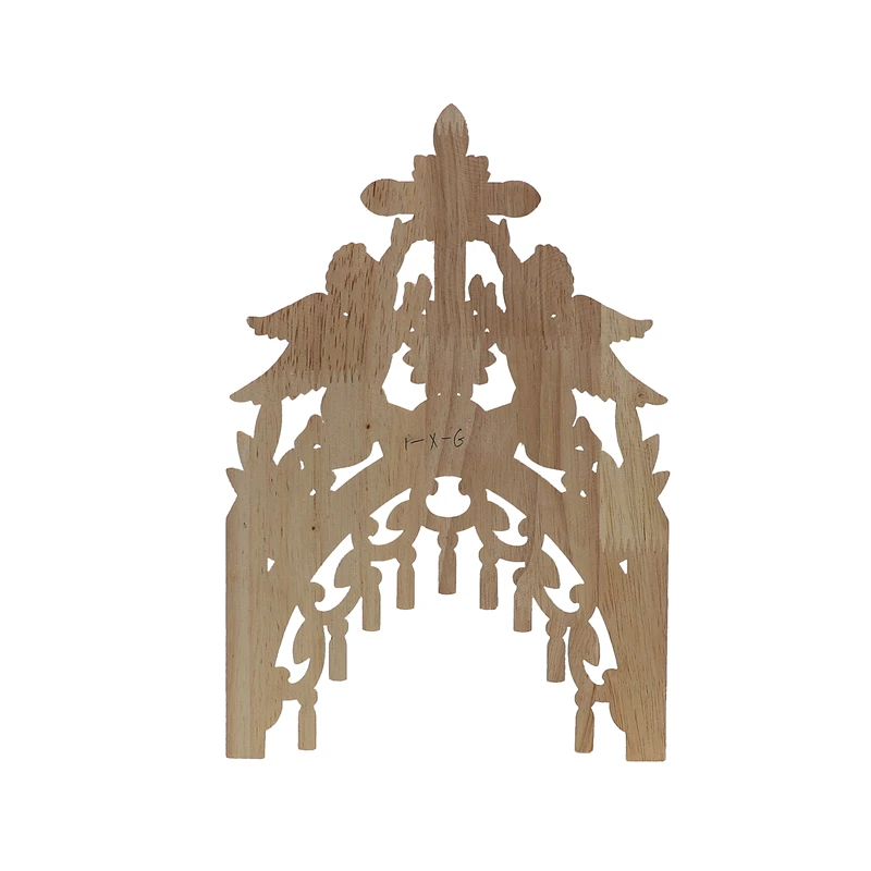 Lesa Izrezljane Kotu Onlay Aplicirano Okvir Vrat Okrasite Evropske Trdna Vklesan Pribor Budistični Oltarju Križa Lesene Miniature