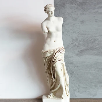 11.4-Palčni Venera Kip. Venus de Milo Replika iz Louvra. Premium Hladno Litega Smole. Muzej-Razred Mojstrovina Replika.