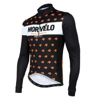 2021 retro Morvelo moška Kolesarska Majica Dolg Rokav Jersey Roap Ciclismo Kolesarska Oblačila kolo, Kolesarski Dres Cikel Oblačila