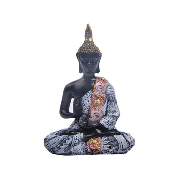Smole Indija Meditacija Kip Bude Dekoracijo Doma Dekoracijo Miniaturne Figurice Dnevna Soba Fengshui Dekor Budha, da Budha