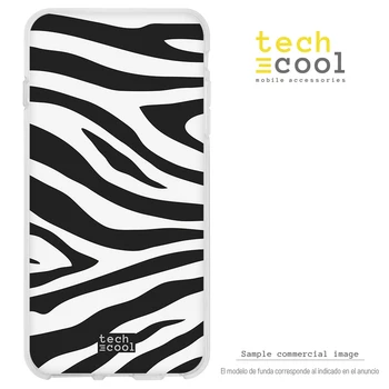 FunnyTech®Stojalo primeru za Xiaomi Silikonski opomba redmi 8 l Živali Tiskanja Zebra