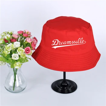 Dreamville Logotip Poletni Klobuk Ženske Moški Panama Vedro Klobuk Dreamville Design Ravno Sončnega Ribolov Ribič Klobuk