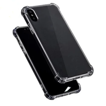 Debelo Shockproof Jasno Primeru za iPhone 12 11 pro Max XR 8 X 7 6 Plus 5 Pregleden Mehko Tpu Zaščita Telefona Primeru Hrbtni Pokrovček