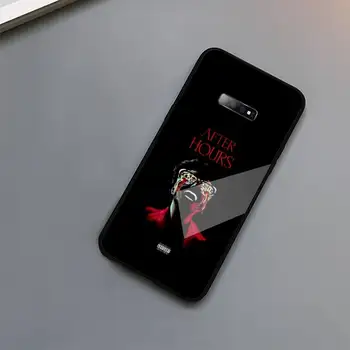 The Weeknd xo rapper pevka coque funda mobilnega Telefona Primeru Kaljeno steklo Za Samsung S6 S7 rob S8 S9 S10 e plus note8 9 10 pro