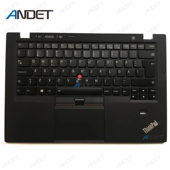 Nov Original Za Lenovo ThinkPad X1 Carbon 1. Gen 34XX podpori za dlani Tipkovnico Pokrov Touchpad FRA ŠVE DEN 00HT064 00HT011 00HT009