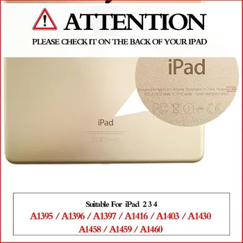 Svila je na Primer Usnje Zaščitni Lupini za iPad 2 3 4 Primeru Tablet Pokrov + Touch Pen + Zaščitna folija , SZEGYCHX