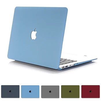 Smetano Trdo Lupino Laptop Primeru Vrečko Za Apple MacBook Air 13 13.3 A1466 12 Novih Pro 13 15 Retina 15.4 Kritje A2159 Laptop Mehko Primeru