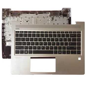 NOV Laptop podpori za dlani Zgornjem Primeru NAS Tipkovnica Za HP Probook 440 445 G6 Iver L44589-001