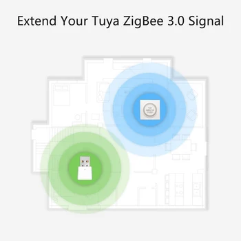 Tuya ZigBee 3.0 Signal Repetitorja USB Podaljšek za Pametne Življenje ZigBee Naprave Senzorji Razširite 20-30 M Pametni Dom, Avtomatizacija Modul