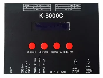 K-8000C,LED, pixel SD upravljavca;off-line;8192 slikovnih pik pod nadzorom;SPI izhod signala;