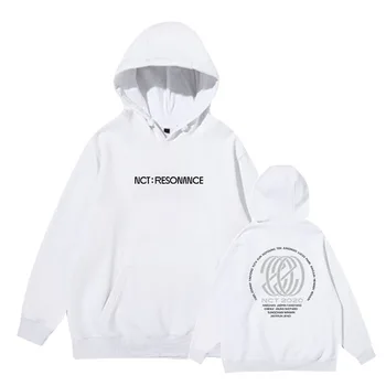 Nov prihod kpop NCT RESONVNCE koncert isti vseh državah ime tiskanje puloverju s kapuco unisex runo/tanko majica
