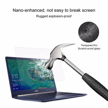 Laptop Kaljeno Steklo Screen Protector 9H Premium Anti Razbila Zaščitno Varovalo Za Asus Zenscreen Mb16ac
