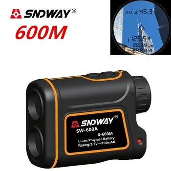 SNDWAY 600m SW-600A Oko meter Laser Rangefinder Distance Meter lovski Daljnogled, trena laser range finder ukrep prostem