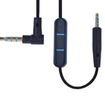 3,5 mm do 2,5 mm Moški-Moški za Avdio Kabel Žice z Mic za Šef QC25 Slušalke kabel za mobilni telefon