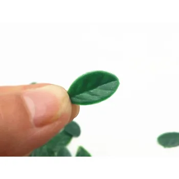 Mini Zeleni Listi, Male Lutke Dekoracijo Pravljice Vrt Doma Dekor DIY Pribor Obrti, Mikro Krajinsko
