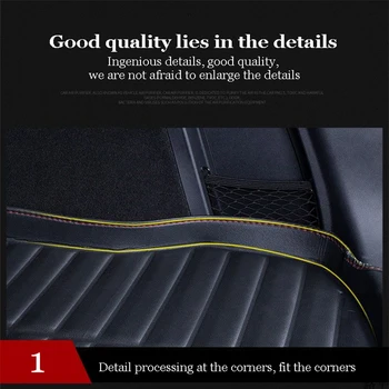 Po meri prtljažniku avtomobila mat za suzuki vitara 2019 nepremočljiva avto styling avtomobilske preproge avtomobilski predpražniki opremo tapis voiture tapetes