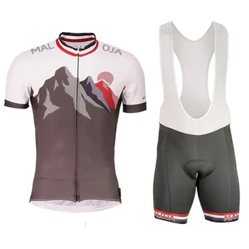 Maloja kolesarski dres pro team Moške poletne Novo mtb določa completini ciclismo maillot kolesarska oblačila ropa de hombre bib hlače
