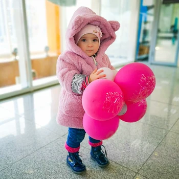 2020 baby dekle bombaž plašč 1-7 let 70-130 cm višina otroci otroški zimski plašči dekle zimsko jakno otroci navzdol plašč s kapuco