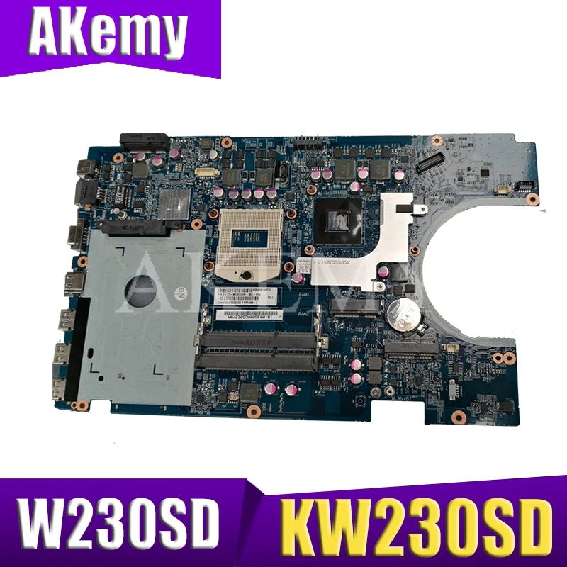 KW230SD primerni za Clevo W230SD motherboard 6-71-W23D0-D02 Dela Odlično