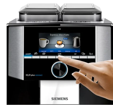 Siemens Popolnoma avtomatski kavni pralni EKV.9 plus povezavo s700. Expresso maker vakuumske cafe espresso kuhinja DARILO FITER KAVE