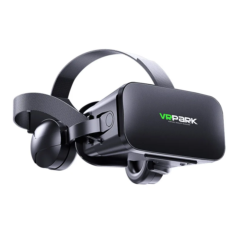 VRPARK J20 3D VR Očala za Navidezno Resničnost Očala 3 D Očala Slušalke Čelada Za iPhone Igre Android Pametni telefon S Krmilniki