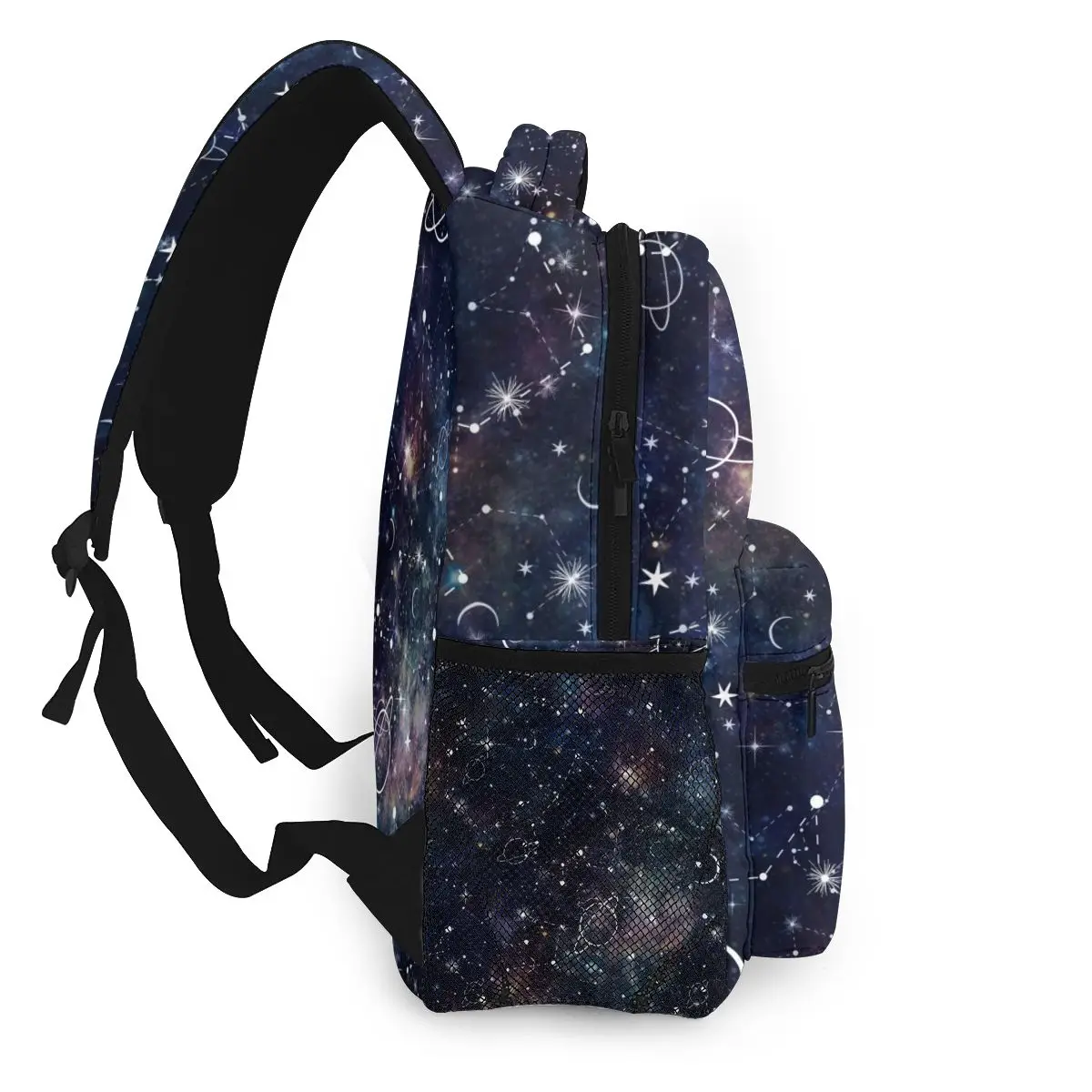 Ženske nahrbtnik moški potovanja nahrbtnik mens vrečko velike laptop nakupovanje potovalna torba Nočnem Času Planet In Star Constellation Galaxy
