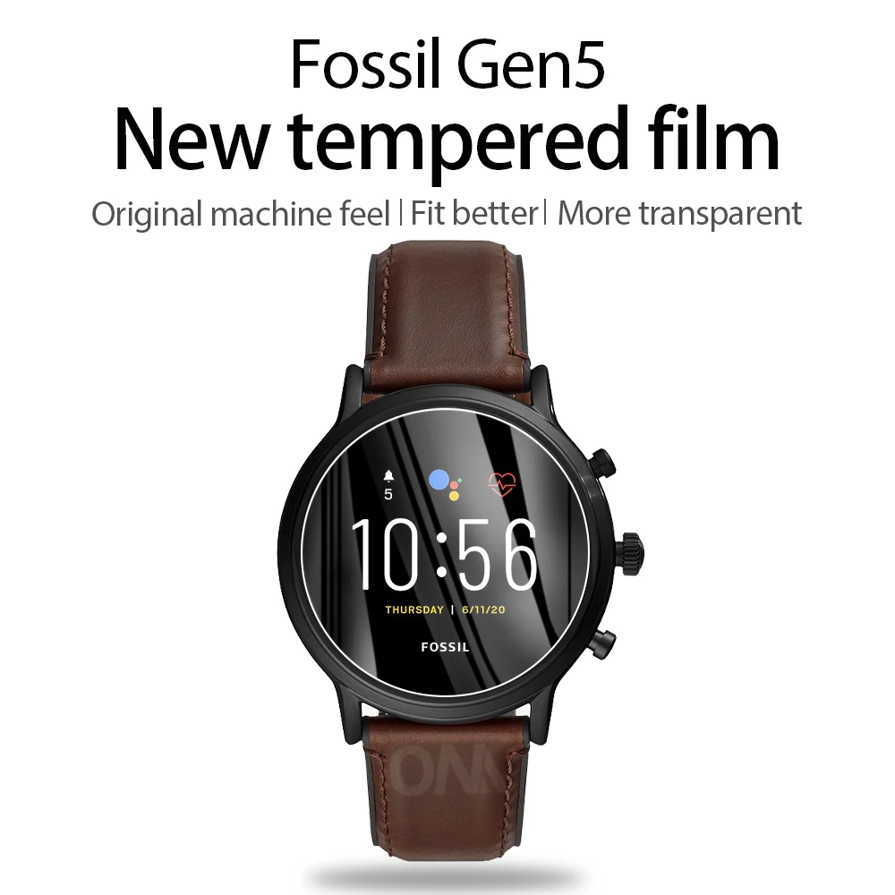 10 Kos 9H Premium Kaljeno Steklo Za Fosilnih Gen 5 Smartwatch Screen Protector Film Dodatki