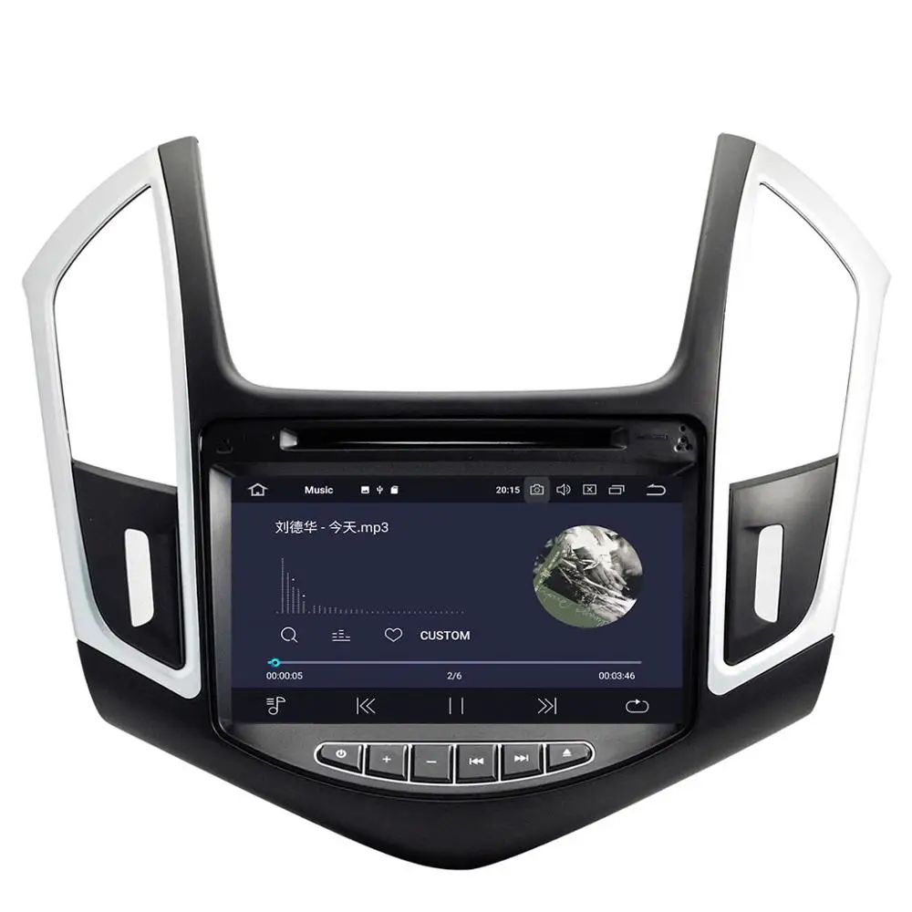 Android 10 8core Avto GPS Navigacijski DVD Predvajalnik Za Chevrolet CRUZE 2012-Automedia glavna enota Multimedijski radio magnetofon