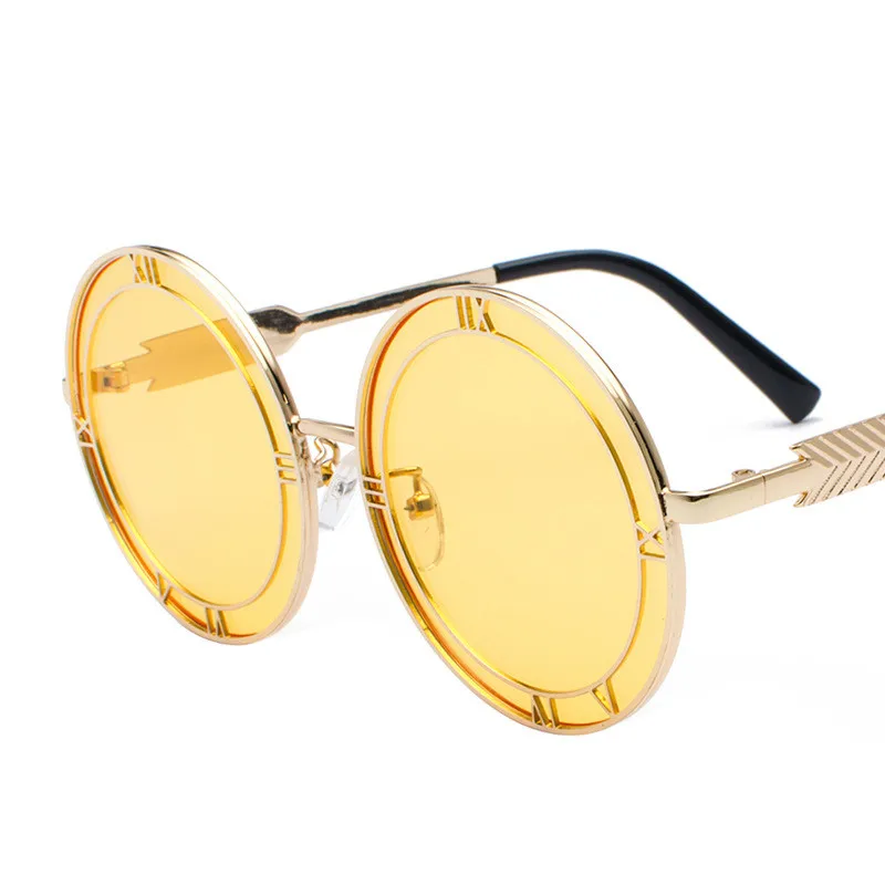 2020 visoko kakovostni Ženske sončna Očala okrogle očala osebnosti Evropske Ameriški retro črke sončna Očala Moških potovanja stranka UV400