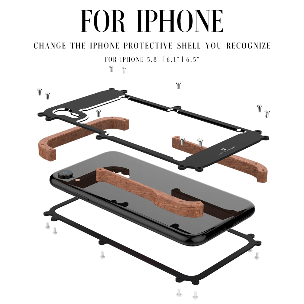 Za iPhone 11 Pro Max 5s SE 2 Lesa Odbijača Primeru Močnega Hibridni Težka Shockproof Oklep Primeru za iPhone Xr 6S Plus 8 7 Xs MAX Pokrov
