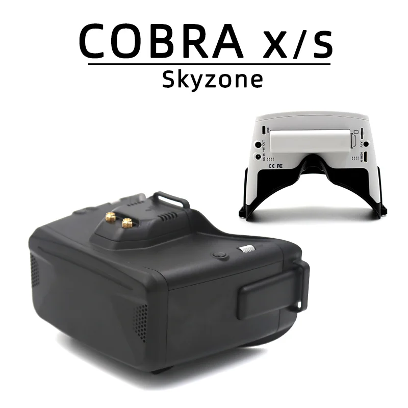 SKYZONE Cobra S 800x480 4.3 palčni Cobra X 1280 x 720 4.1 palčni 5.8 G 48CH RapidMix Sprejemnik Glavo Tracker DVR FPV Očala za FPV Dirke