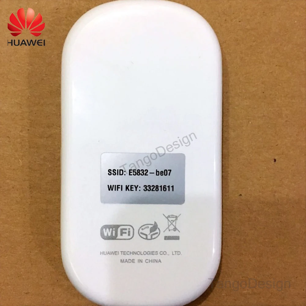 Odklenjena Huawei E5832 3G Mobilni Brezžični Usmerjevalnik Mifi Hotspot Žep z OLED zaslon