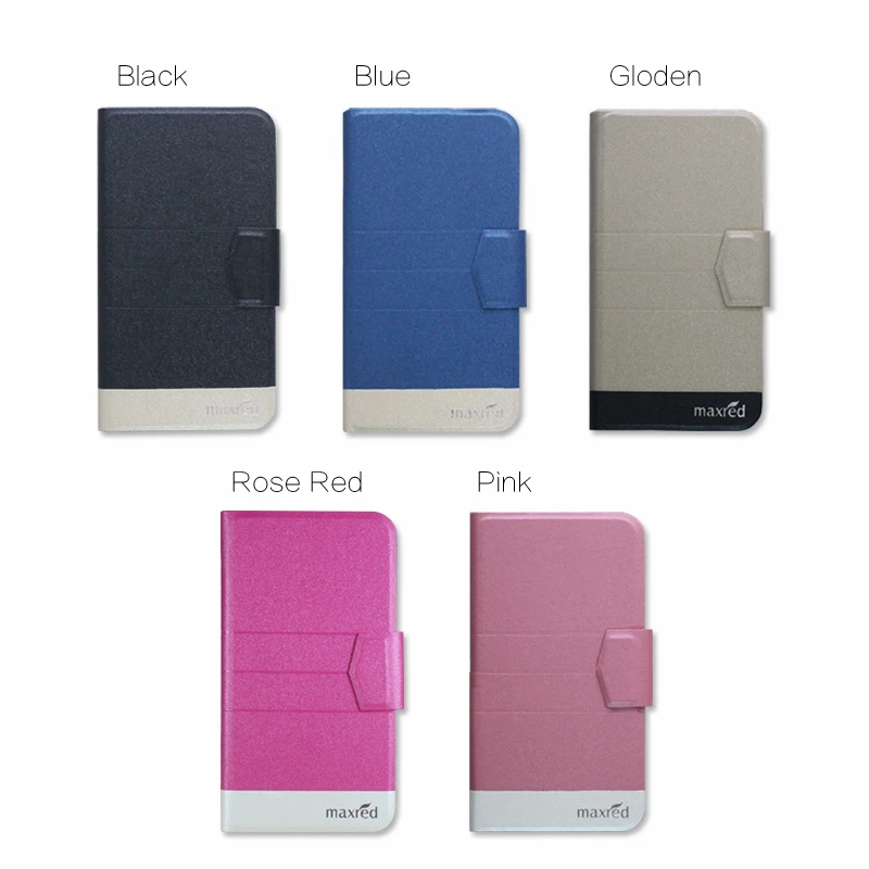 5 Barv Vroče!! Bluboo D6 Pro Primeru Prilagodite Ultra-tanko Usnje Izključno Telefon Kritje Folio Knjiga Reže za Kartice Brezplačna Dostava
