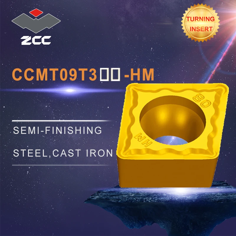 CNC stružnica 10pcs/veliko CCMT CCMT09T304 CCMT09T308 HM, prevlečeni karbidne trdine obračanja vložki za jekla in litega železa semi-dodelava