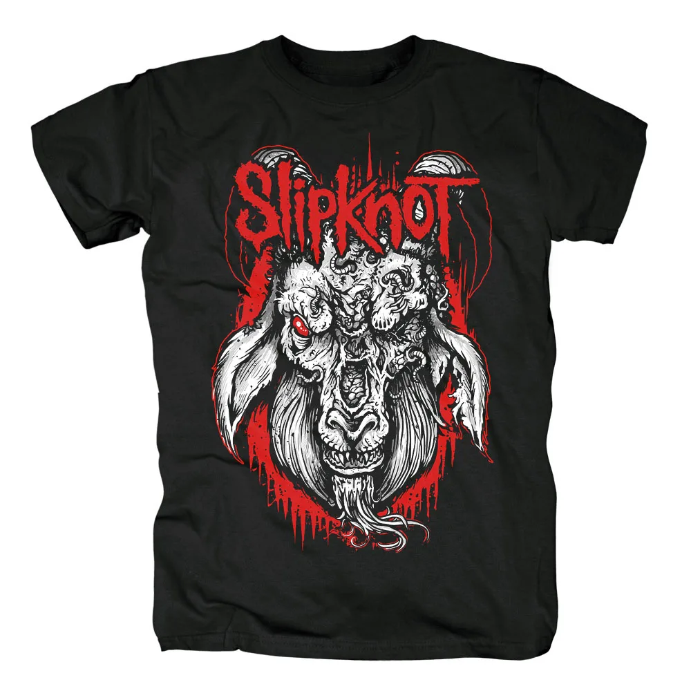 Bloodhoof Slipknot težkih kovin natisnjeni t srajce za moške Azijskih Velikost