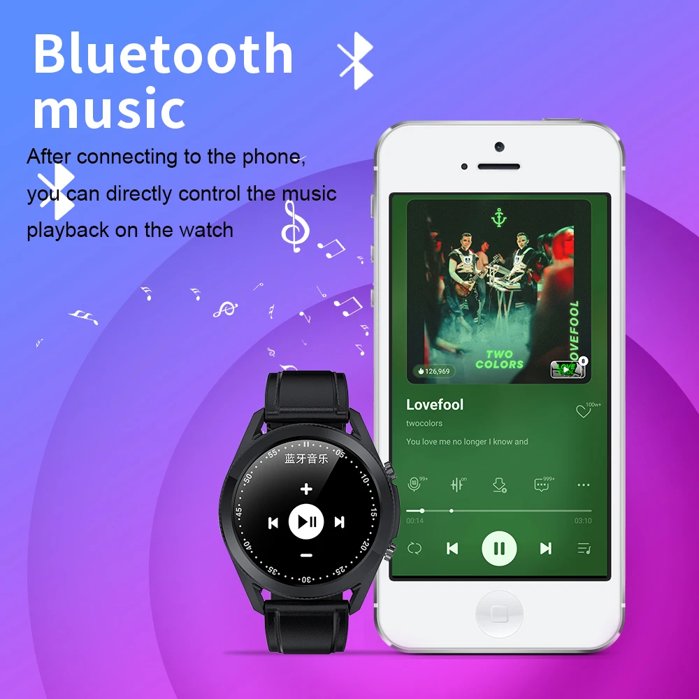 Novo G33 Pametno Gledati Poslovni Moški Smartwatch za Samsung Android, IOS Pametno Gledati Moške Bluetooth Klic Glasbe Nepremočljiva