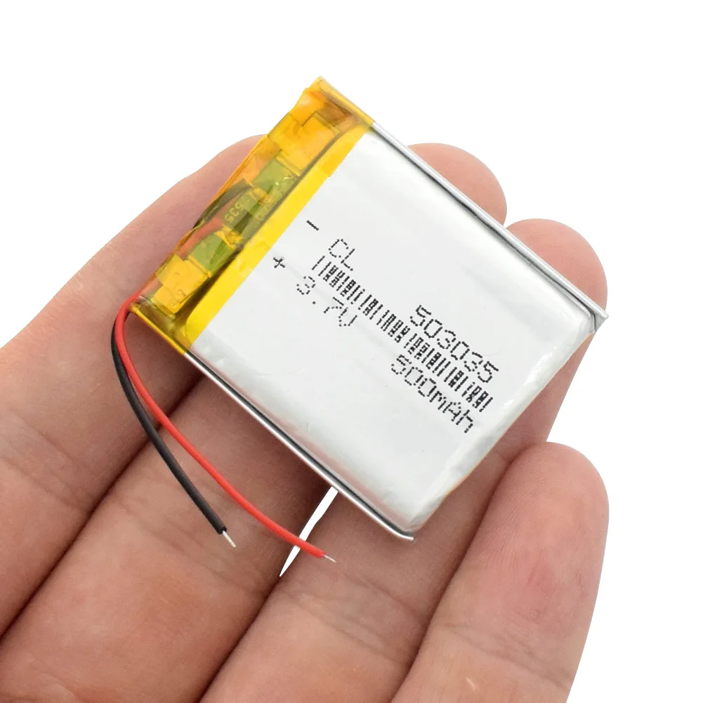 503035 3,7 V 500mah Litij-Polimer Baterija 3.7 Volt Li-Po ion Baterije za ponovno Polnjenje Moč Zamenjava za GPS navigacijo SREDI PDA