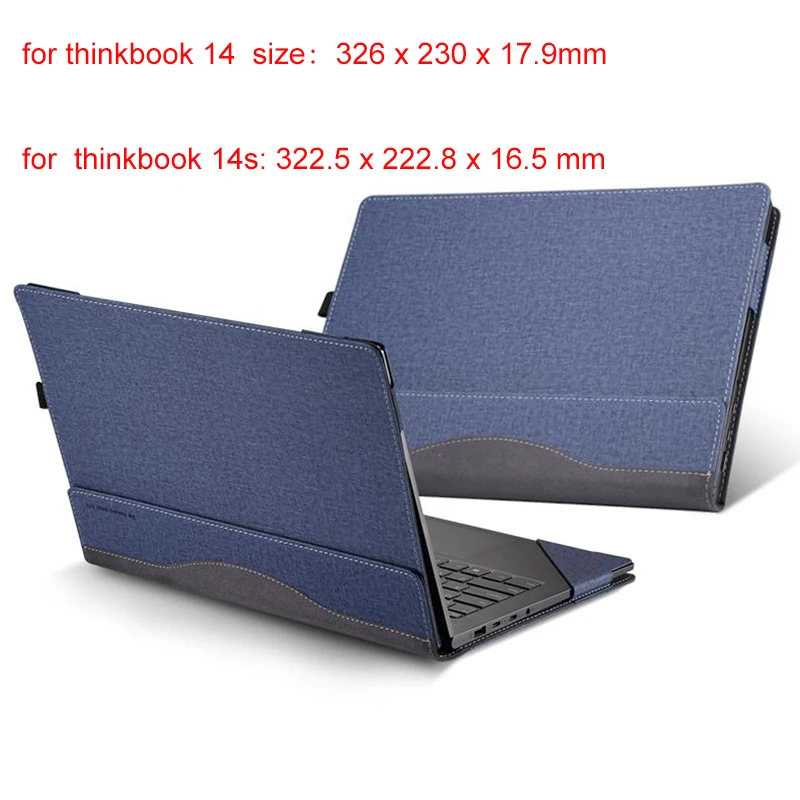 Ohišje Za Lenovo Thinkbook 14-IIL 14 IML 14s IWL 2019 2021 Laptop Rokav Snemljiv Pokrov Prenosnika Meri Torba Pen Darilo