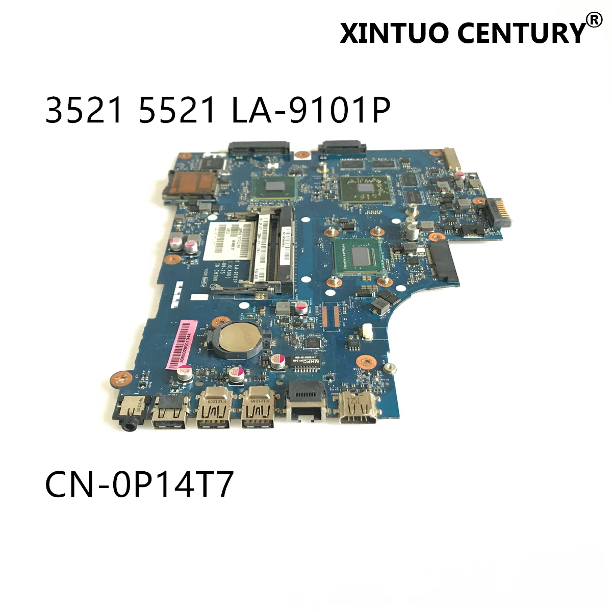 CN-0P14T7 P14T7 LA-9101P Prenosni računalnik z matično ploščo ZA DELL INSPIRON 3521 5521 W/ SR0XL I5-3337U HD 8730M 2GB testirani dela