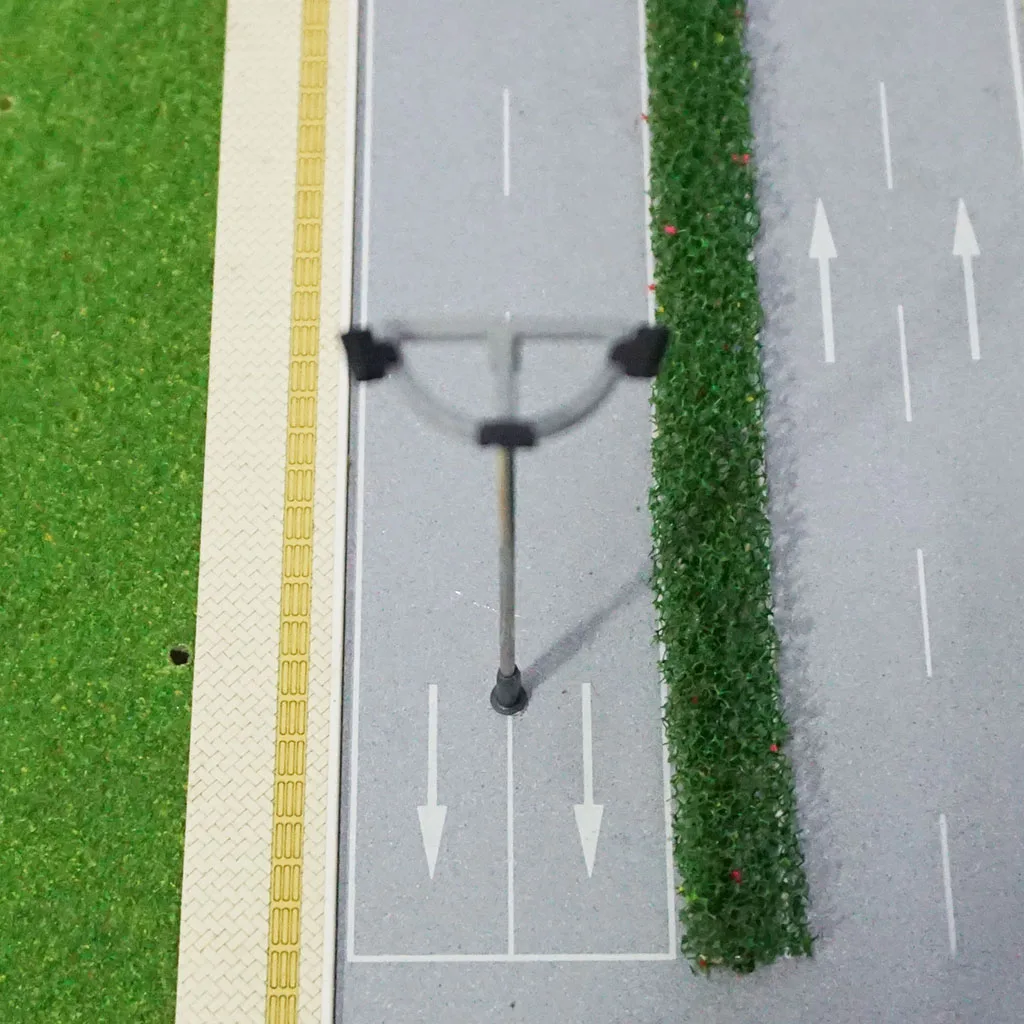 5pcs 1:100 Obsegu Model Luči luči za DIY Miniaturni Postavitev Ulica Pesek Tabela Scene Opremo