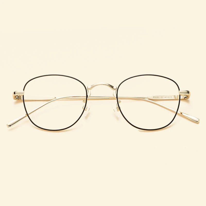 NOSSA Novo Modno Kovinsko Optična Očala Okvirji Odličen Letnik Kratkovidnost Očala Študentov Trendy Recept za Očala Okvirji