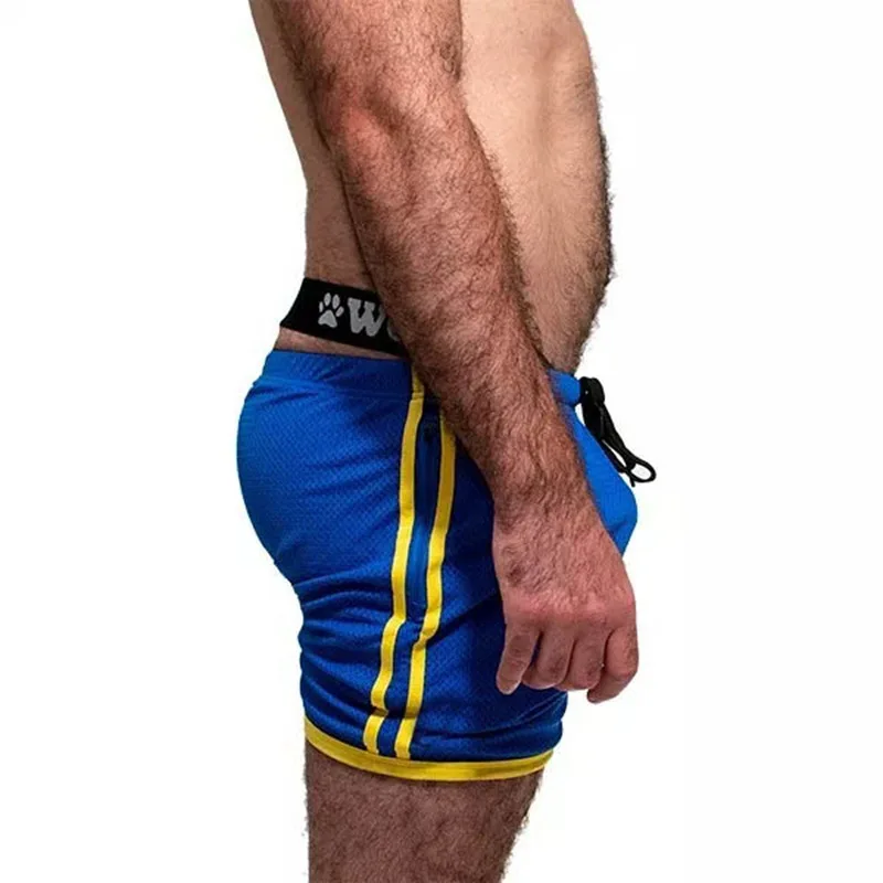 2019 Nova barva Poletje Tek Športne moške kratke Hlače za Fitnes Hitro Suha Vaja Jogger Crossfit Telovadnice Hlače Teče Hlače Moški