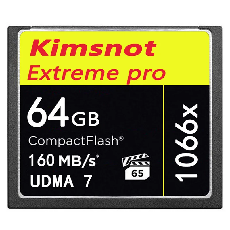 Kimsnot Extreme Pro 1066x CF Kartica 32GB 64GB 128GB 256GB CompactFlash Pomnilniško Kartico Compact Flash Kartica High Speed 160MB/s UDMA7