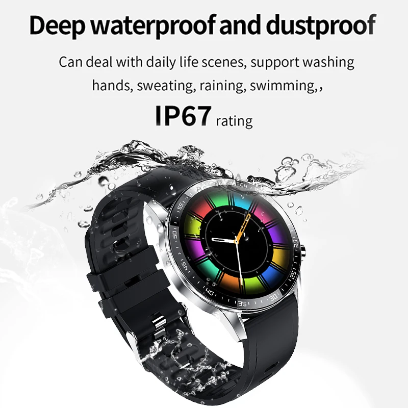 LIGE 2021 Novo Pametno Gledati Moške Bluetooth Klic Srčni utrip Športna Zapestnica Pametna Ura Nepremočljiva Smartwatch Ženske Za Android iOS