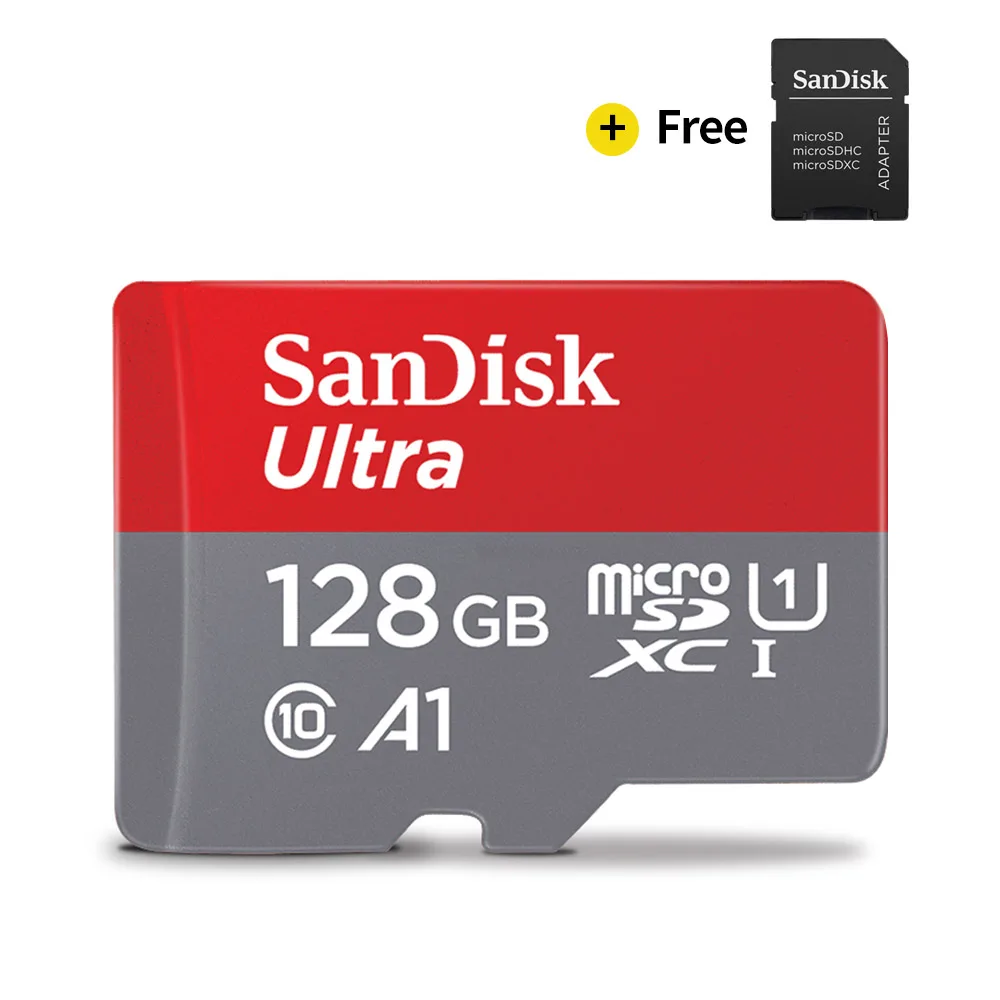 SanDisk Pomnilniško Kartico A1 64GB 128GB U3 98MB/S 32GB Micro sd kartico Class10 UHS-3 flash Pomnilniško kartico Microsd TF/SD Kartice za Tablični računalnik
