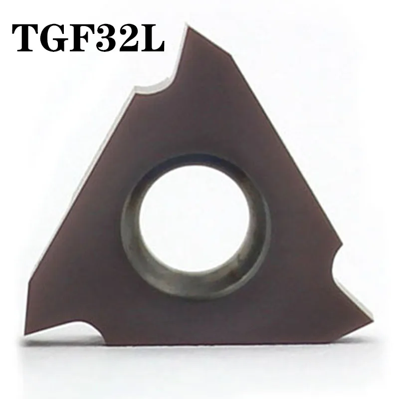 TuGe Stružnica stružni karbida vstavi trikotnik rezanje vstavi rezilo TGF32R TGF32L za valjanje cevnih utorov na 0,5 mm 1 mm 1,5 mm 2 mm 3 mm