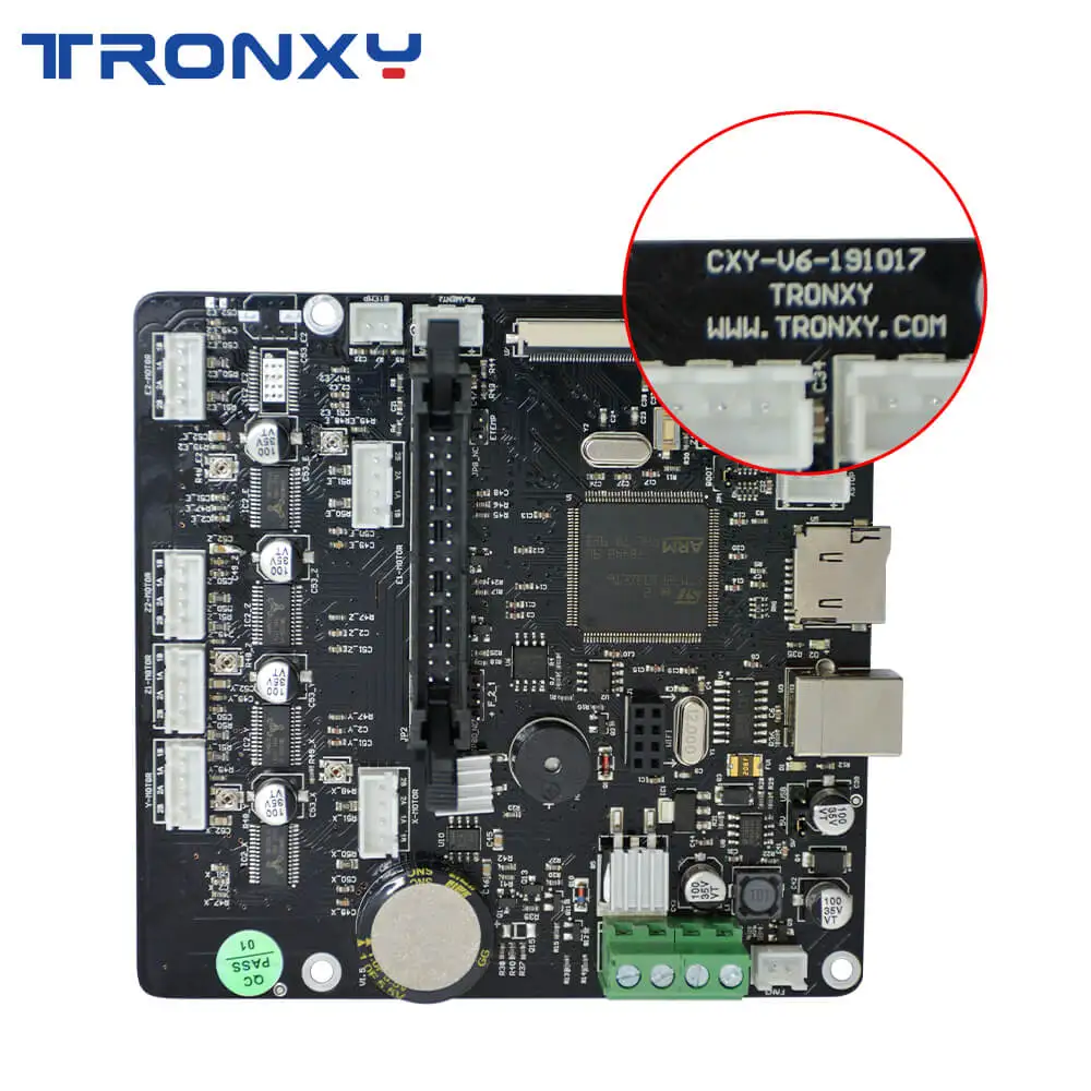 Tronxy Tiho Mainboard z Žice Kabel za X5SA X5SA-400 XY-2 Pro 3D Tiskalnik Prvotni Dobavni Impresora 3d Nadgradnjo Motherboard