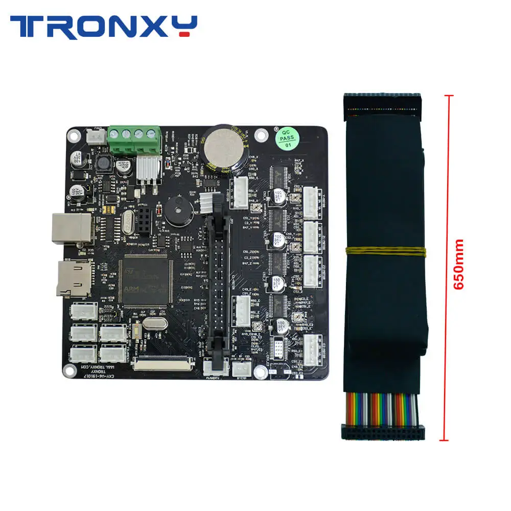 Tronxy Tiho Mainboard z Žice Kabel za X5SA X5SA-400 XY-2 Pro 3D Tiskalnik Prvotni Dobavni Impresora 3d Nadgradnjo Motherboard